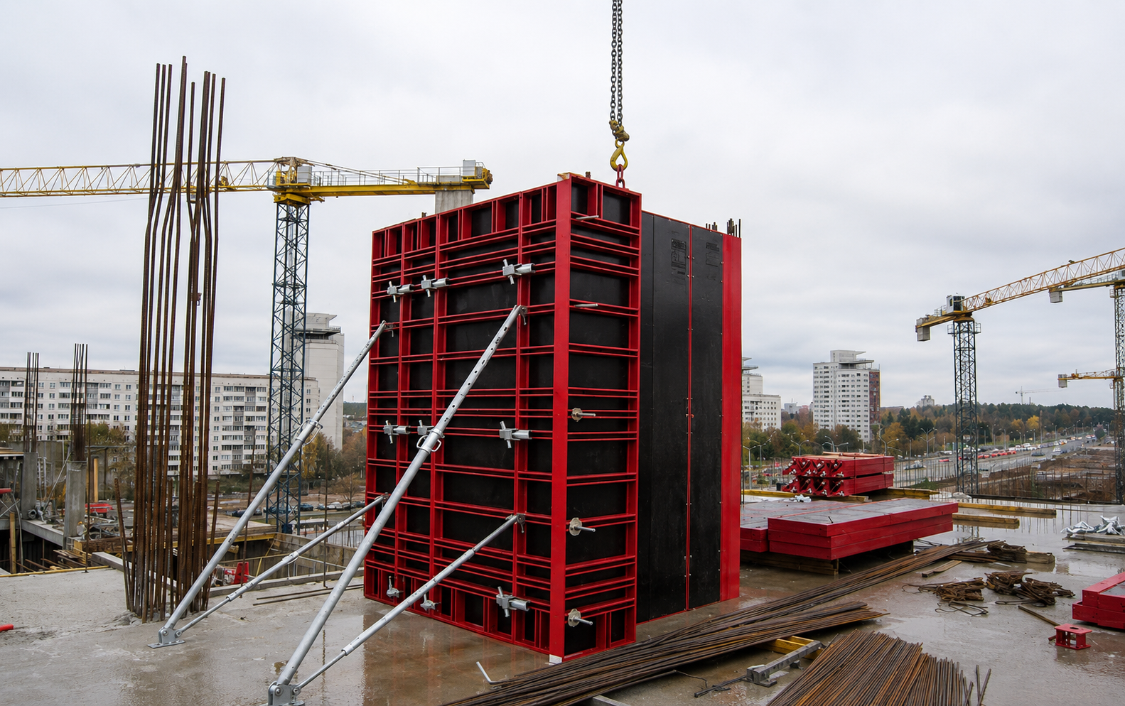 WESTPROGRESS formwork on-site