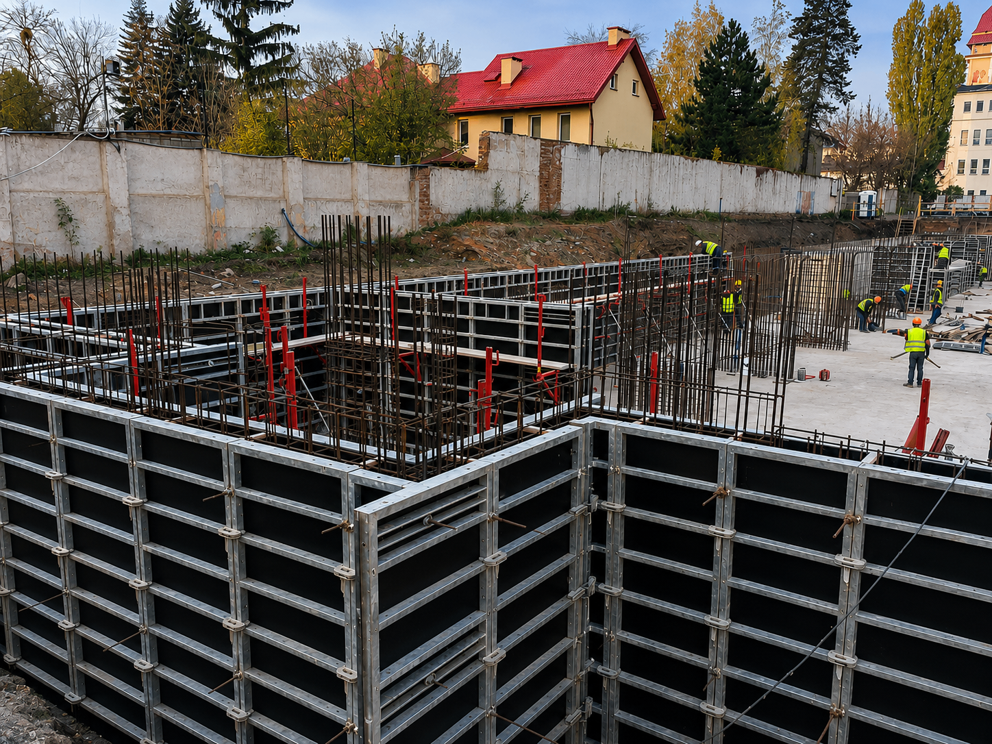 WESTPROGRESS formwork on-site